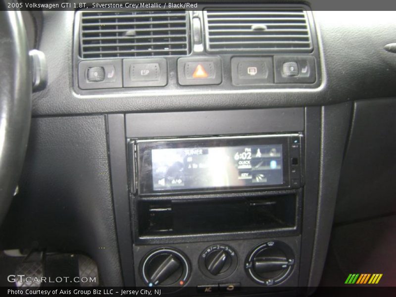 Silverstone Grey Metallic / Black/Red 2005 Volkswagen GTI 1.8T