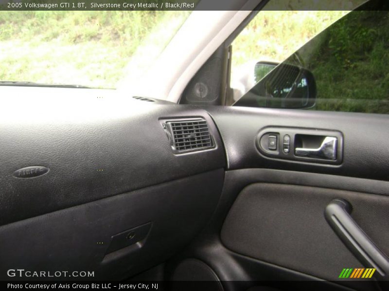 Silverstone Grey Metallic / Black/Red 2005 Volkswagen GTI 1.8T