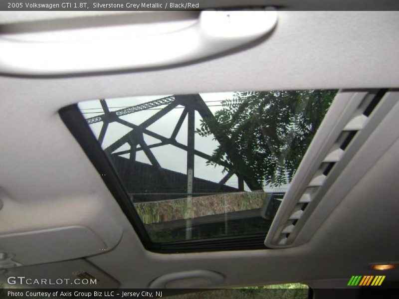 Silverstone Grey Metallic / Black/Red 2005 Volkswagen GTI 1.8T
