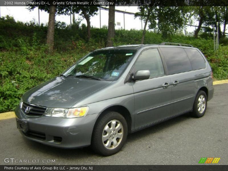 Granite Green Metallic / Quartz Gray 2002 Honda Odyssey EX-L