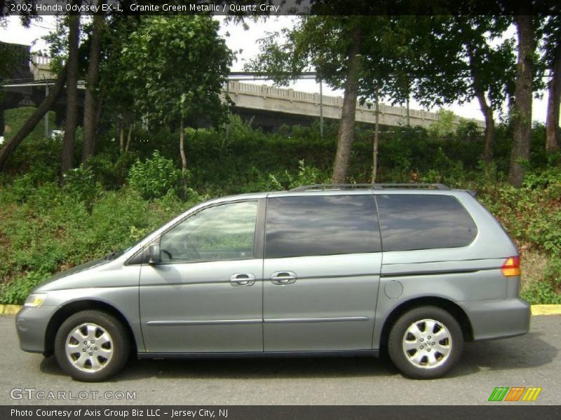 Granite Green Metallic / Quartz Gray 2002 Honda Odyssey EX-L