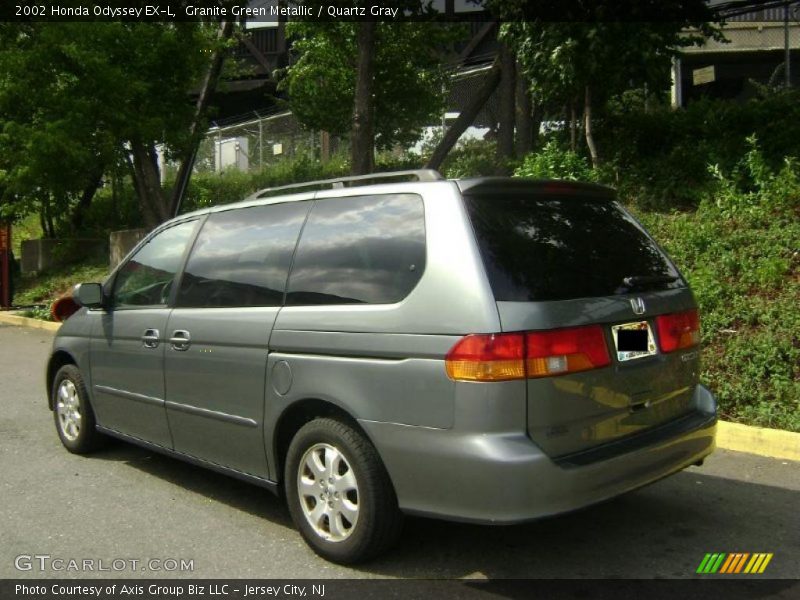 Granite Green Metallic / Quartz Gray 2002 Honda Odyssey EX-L