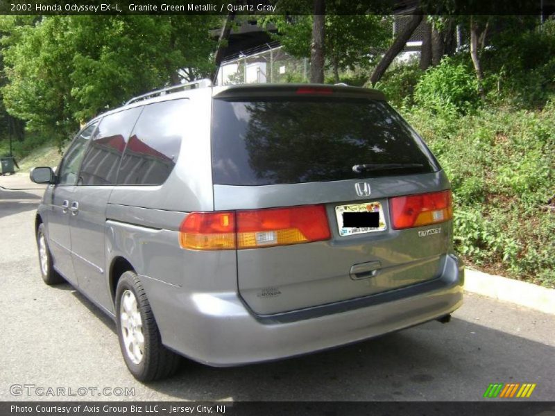 Granite Green Metallic / Quartz Gray 2002 Honda Odyssey EX-L