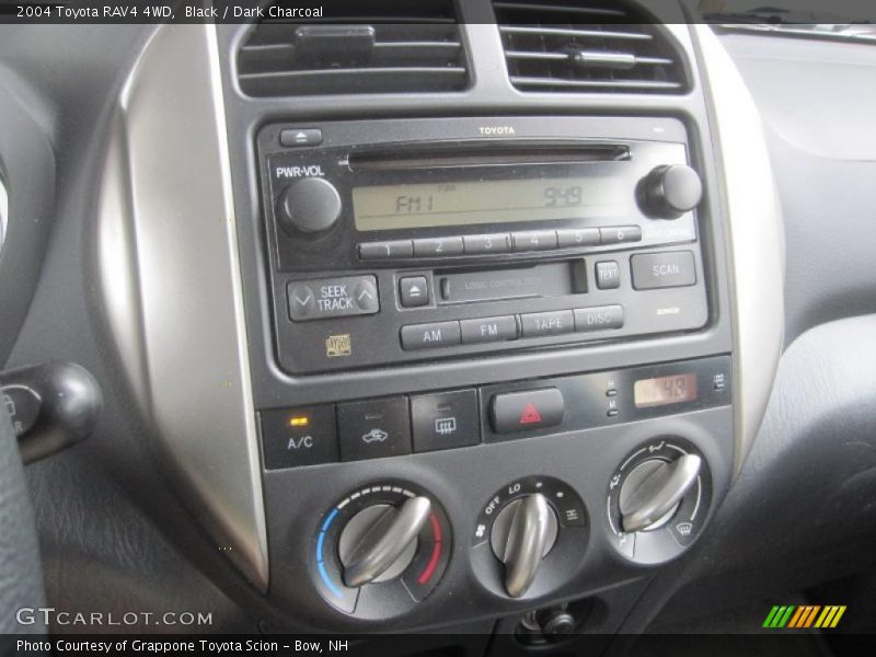 Black / Dark Charcoal 2004 Toyota RAV4 4WD