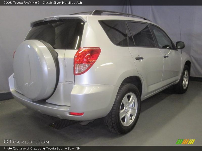 Classic Silver Metallic / Ash 2008 Toyota RAV4 4WD