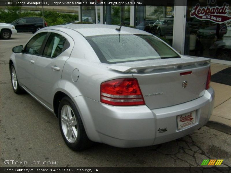 Bright Silver Metallic / Dark Slate Gray/Light Slate Gray 2008 Dodge Avenger SXT