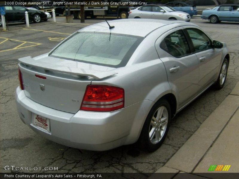 Bright Silver Metallic / Dark Slate Gray/Light Slate Gray 2008 Dodge Avenger SXT
