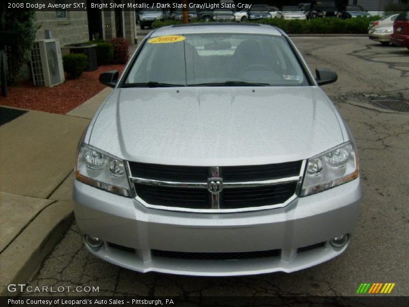 Bright Silver Metallic / Dark Slate Gray/Light Slate Gray 2008 Dodge Avenger SXT