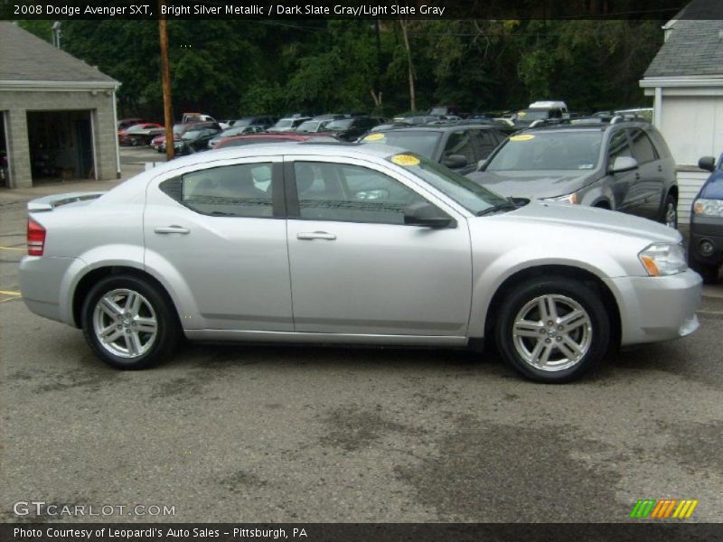 Bright Silver Metallic / Dark Slate Gray/Light Slate Gray 2008 Dodge Avenger SXT