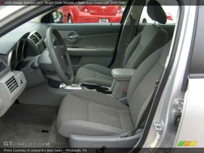 Bright Silver Metallic / Dark Slate Gray/Light Slate Gray 2008 Dodge Avenger SXT