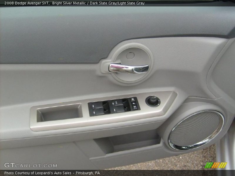 Bright Silver Metallic / Dark Slate Gray/Light Slate Gray 2008 Dodge Avenger SXT