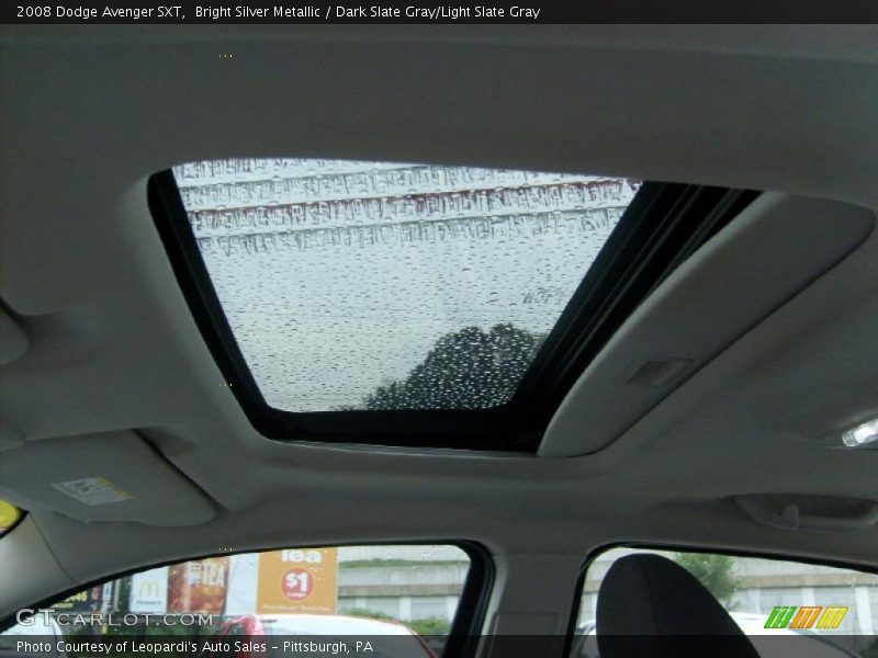 Bright Silver Metallic / Dark Slate Gray/Light Slate Gray 2008 Dodge Avenger SXT