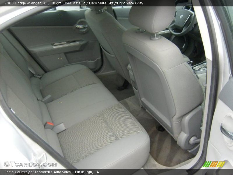 Bright Silver Metallic / Dark Slate Gray/Light Slate Gray 2008 Dodge Avenger SXT