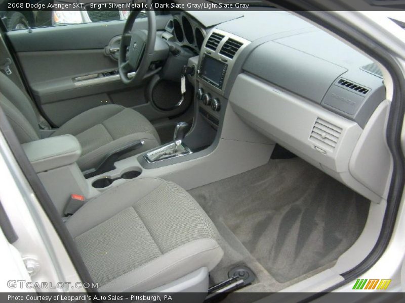 Bright Silver Metallic / Dark Slate Gray/Light Slate Gray 2008 Dodge Avenger SXT