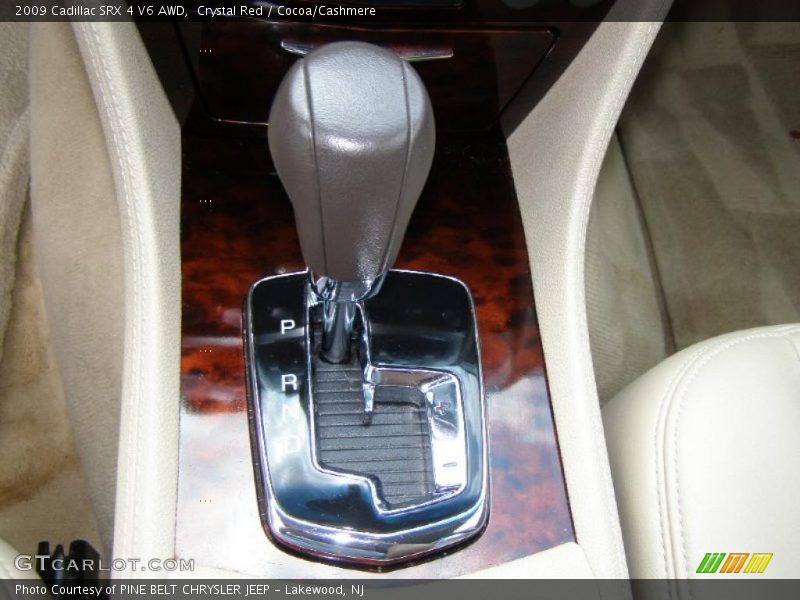 Crystal Red / Cocoa/Cashmere 2009 Cadillac SRX 4 V6 AWD
