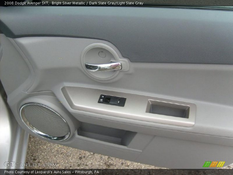 Bright Silver Metallic / Dark Slate Gray/Light Slate Gray 2008 Dodge Avenger SXT