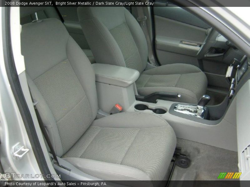 Bright Silver Metallic / Dark Slate Gray/Light Slate Gray 2008 Dodge Avenger SXT