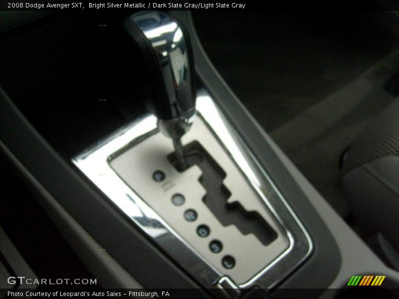 Bright Silver Metallic / Dark Slate Gray/Light Slate Gray 2008 Dodge Avenger SXT