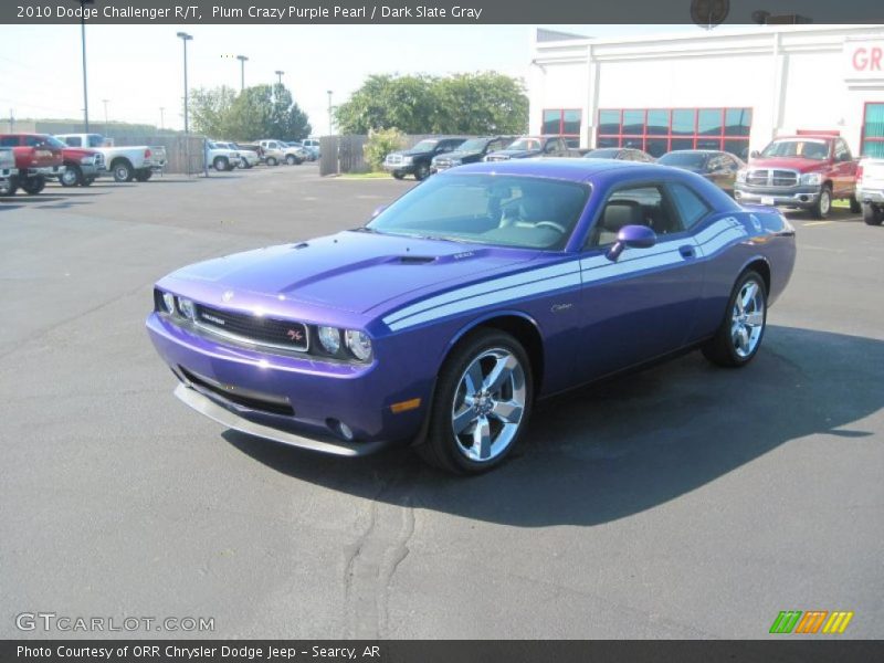 Plum Crazy Purple Pearl / Dark Slate Gray 2010 Dodge Challenger R/T