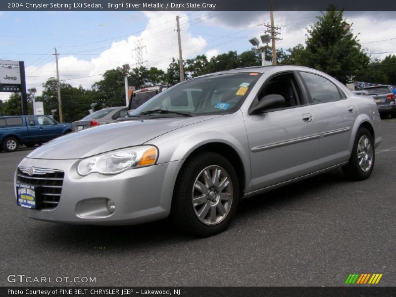 Bright Silver Metallic / Dark Slate Gray 2004 Chrysler Sebring LXi Sedan