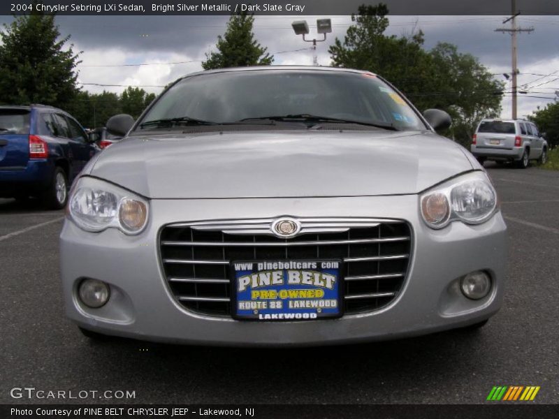 Bright Silver Metallic / Dark Slate Gray 2004 Chrysler Sebring LXi Sedan
