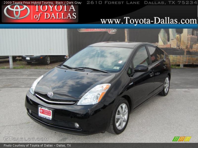 Black / Dark Gray 2009 Toyota Prius Hybrid Touring