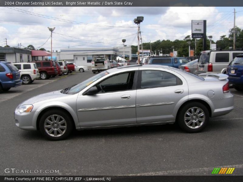 Bright Silver Metallic / Dark Slate Gray 2004 Chrysler Sebring LXi Sedan