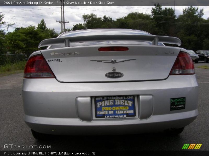 Bright Silver Metallic / Dark Slate Gray 2004 Chrysler Sebring LXi Sedan