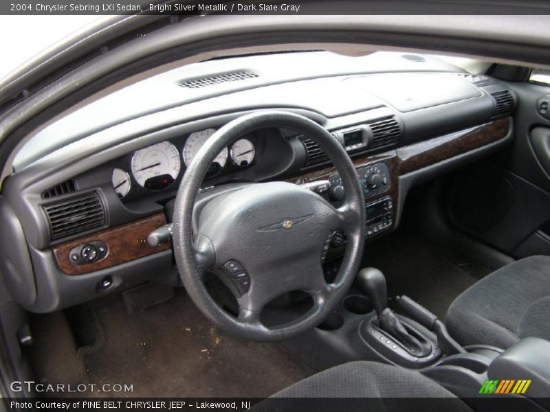 Bright Silver Metallic / Dark Slate Gray 2004 Chrysler Sebring LXi Sedan