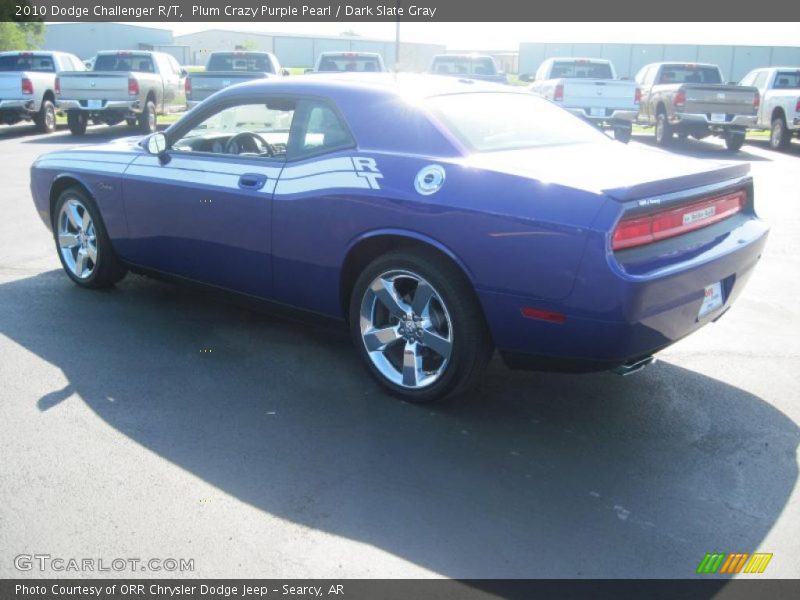 Plum Crazy Purple Pearl / Dark Slate Gray 2010 Dodge Challenger R/T