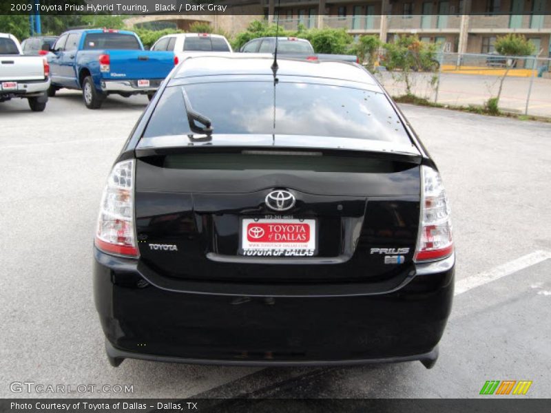 Black / Dark Gray 2009 Toyota Prius Hybrid Touring