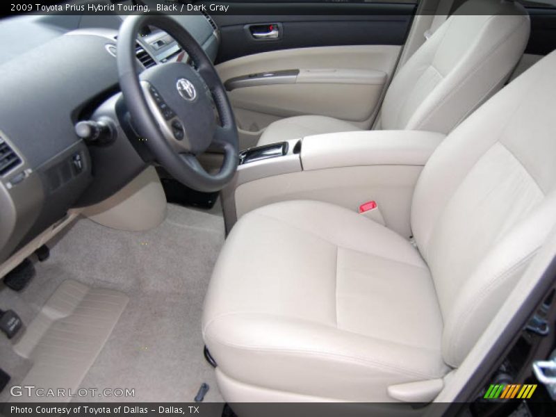 Black / Dark Gray 2009 Toyota Prius Hybrid Touring