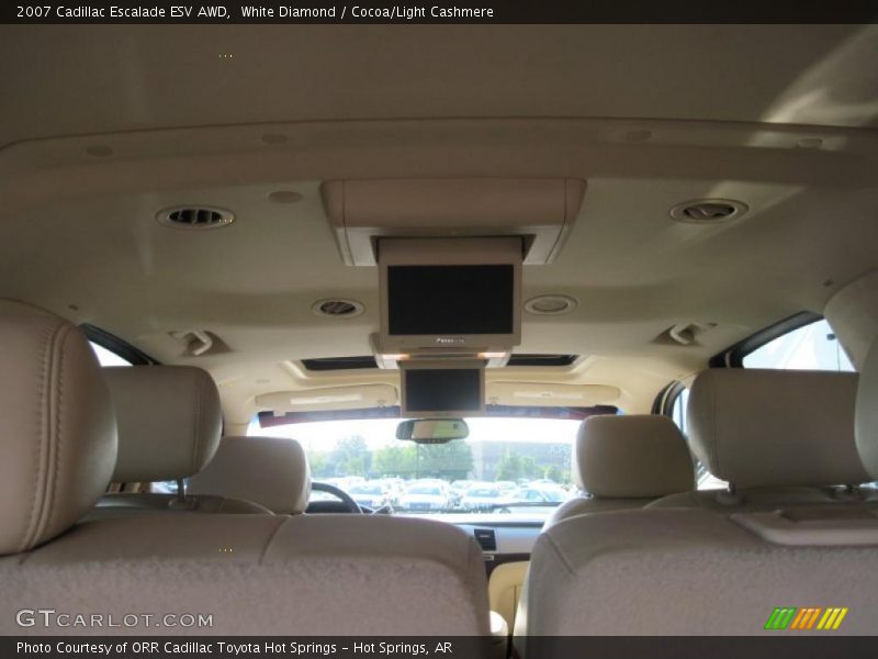 White Diamond / Cocoa/Light Cashmere 2007 Cadillac Escalade ESV AWD