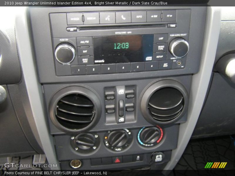 Bright Silver Metallic / Dark Slate Gray/Blue 2010 Jeep Wrangler Unlimited Islander Edition 4x4