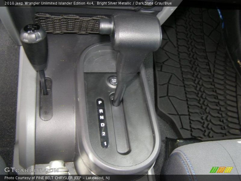 Bright Silver Metallic / Dark Slate Gray/Blue 2010 Jeep Wrangler Unlimited Islander Edition 4x4