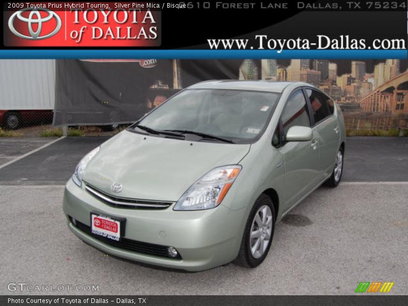 Silver Pine Mica / Bisque 2009 Toyota Prius Hybrid Touring