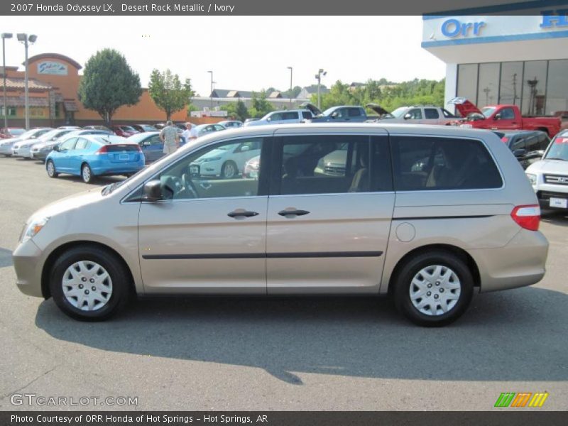 Desert Rock Metallic / Ivory 2007 Honda Odyssey LX