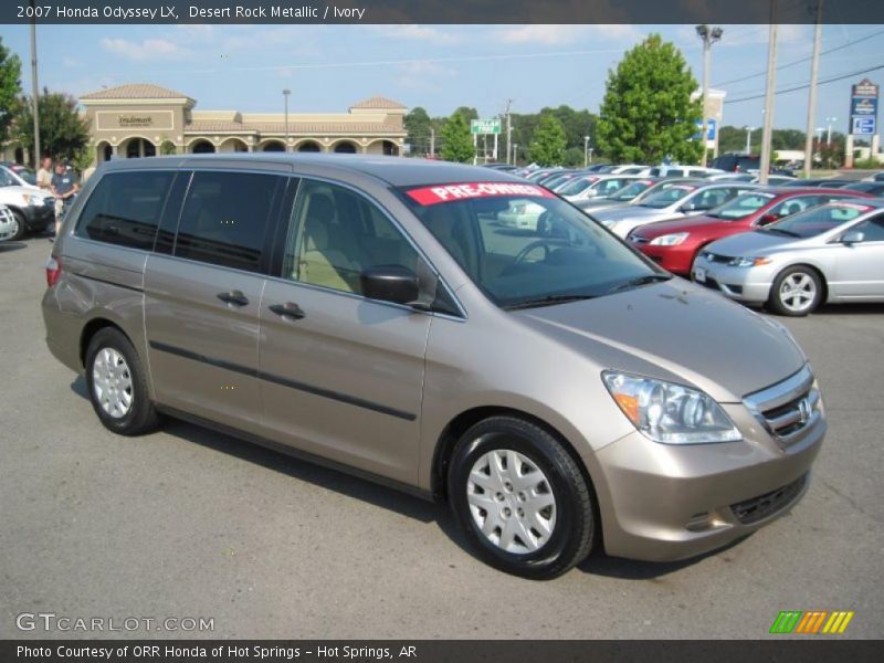 Desert Rock Metallic / Ivory 2007 Honda Odyssey LX