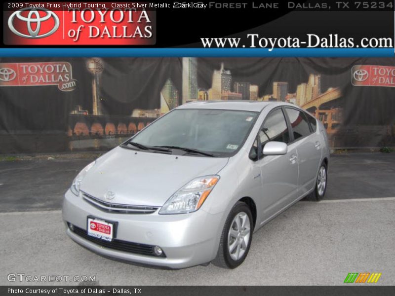 Classic Silver Metallic / Dark Gray 2009 Toyota Prius Hybrid Touring