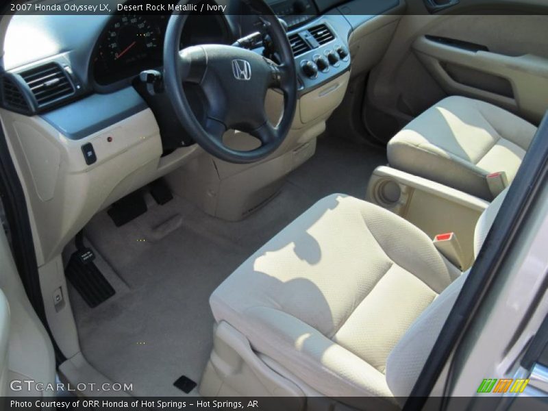 Desert Rock Metallic / Ivory 2007 Honda Odyssey LX