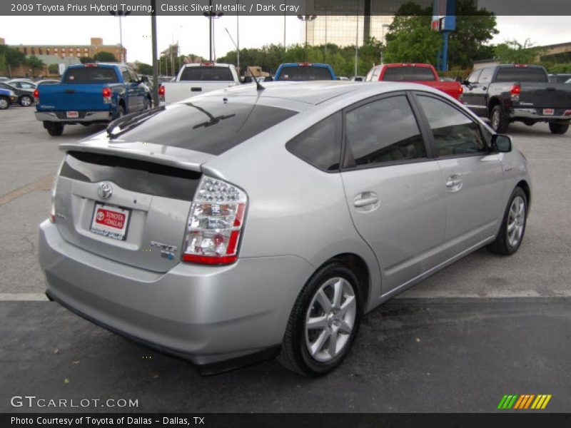 Classic Silver Metallic / Dark Gray 2009 Toyota Prius Hybrid Touring