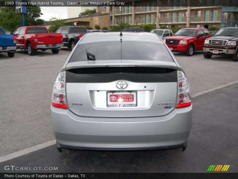 Classic Silver Metallic / Dark Gray 2009 Toyota Prius Hybrid Touring