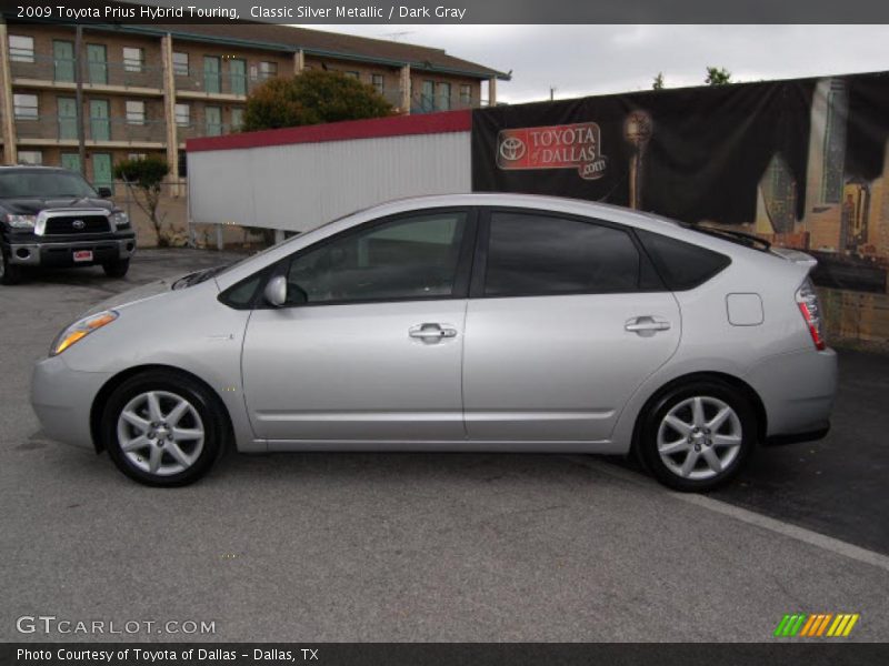 Classic Silver Metallic / Dark Gray 2009 Toyota Prius Hybrid Touring
