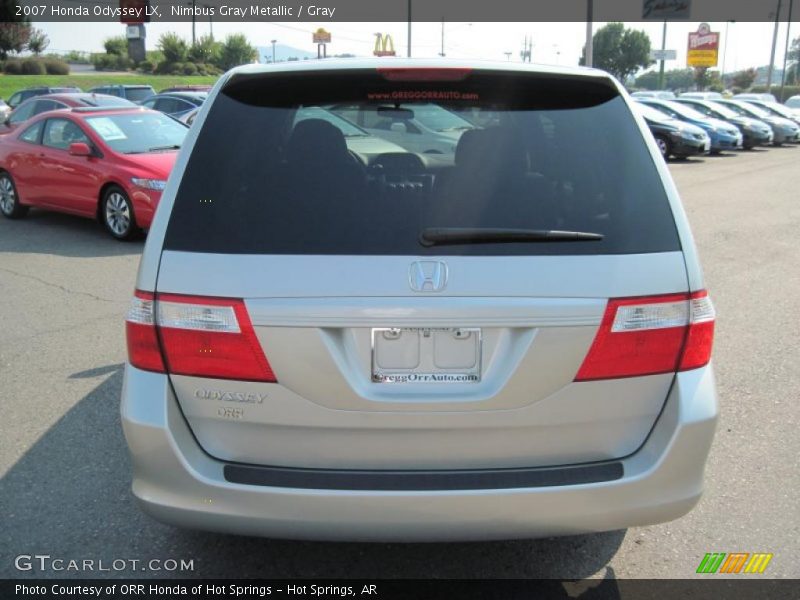 Nimbus Gray Metallic / Gray 2007 Honda Odyssey LX