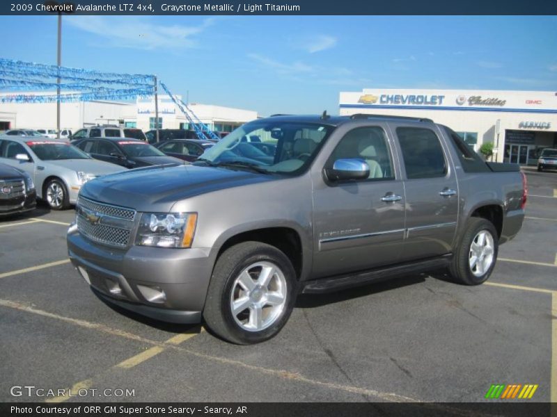 Graystone Metallic / Light Titanium 2009 Chevrolet Avalanche LTZ 4x4