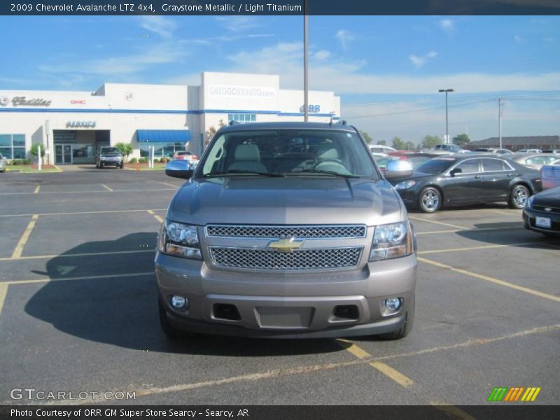 Graystone Metallic / Light Titanium 2009 Chevrolet Avalanche LTZ 4x4