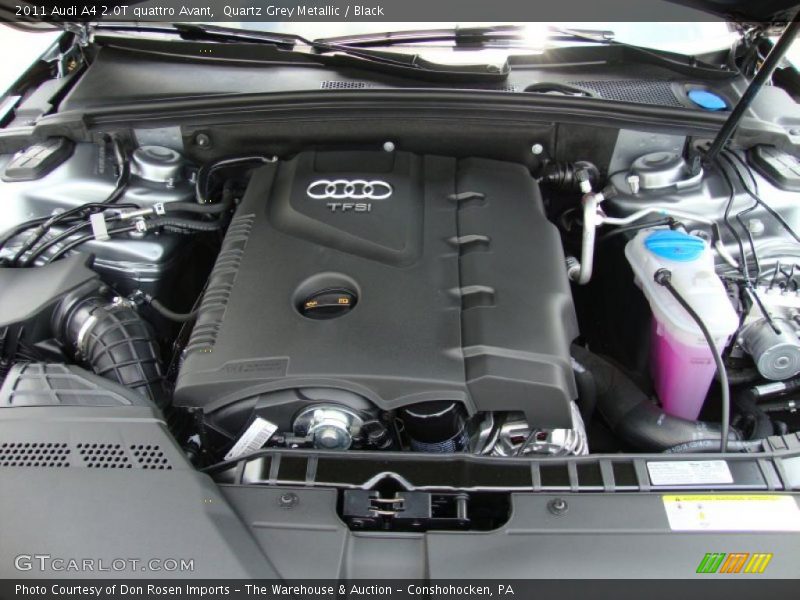 Quartz Grey Metallic / Black 2011 Audi A4 2.0T quattro Avant
