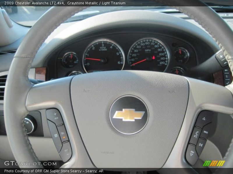 Graystone Metallic / Light Titanium 2009 Chevrolet Avalanche LTZ 4x4