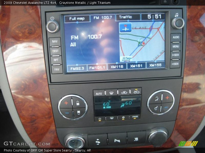 Graystone Metallic / Light Titanium 2009 Chevrolet Avalanche LTZ 4x4