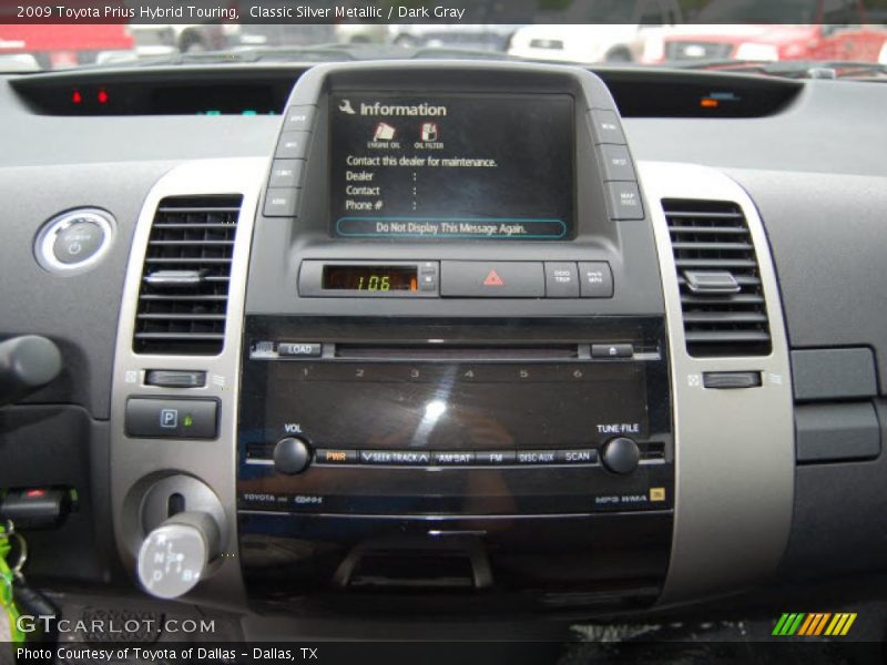 Classic Silver Metallic / Dark Gray 2009 Toyota Prius Hybrid Touring